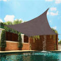 High quality HDPE waterproof sunshade sail